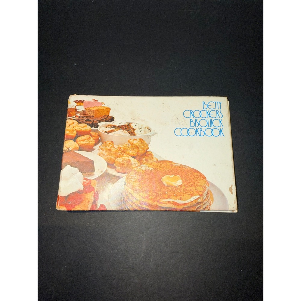 Vintage 1971 Betty Crockers Bisquick Cookbook Spiral Bound 1st Printing